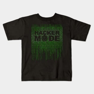 Hacker Mode Cool Cybersecurity Kids T-Shirt